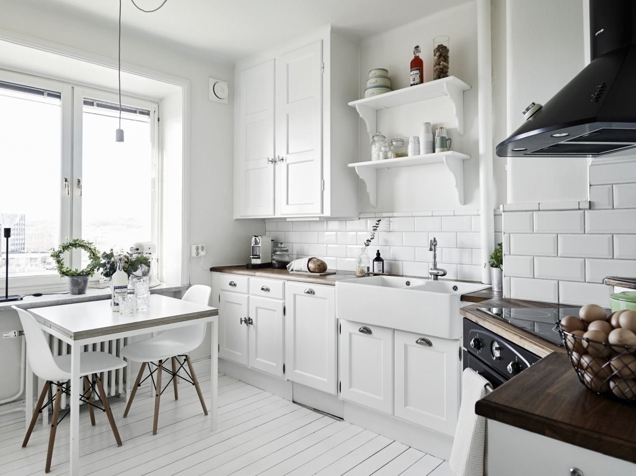 Особенности интерьера кухни в скандинавском стиле (60+ реальных фото)
